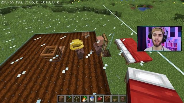 (1.17+) EASIEST Way To BREED VILLAGERS In Minecraft!!! - Simple Villager Breeder смотреть онлайн