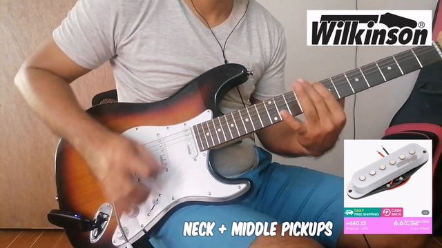 Wilkinson High Output Ceramic Pick-ups | Tone Test смотреть онлайн