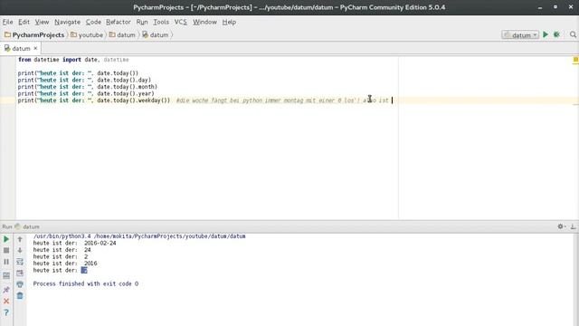 Python/from datetime import date, datetime смотреть онлайн