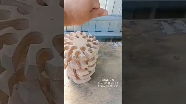 5ти плашковый вихревой преобразователь d180mm. А.Тюрина из Ясеня, поток шурует сильнее )))