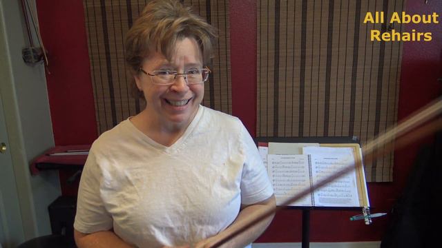 When is it time to rosin or rehair a violin bow?