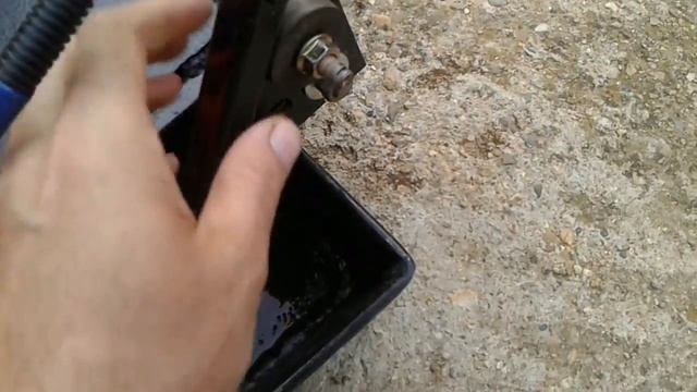 Самодельная, электрическая виброплита.
