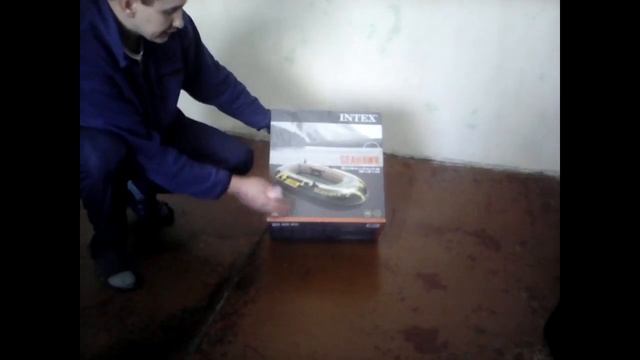 НАДУВНАЯ ЛОДКА ИЗ ПВХ INTEX 68346 SEAHAWK-2 смотреть онлайн