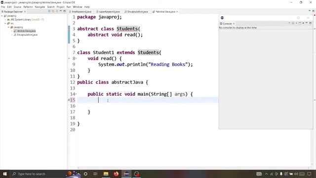 #59 Java Abstraction | Java Abstract Class