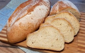 Домашний белый хлеб в духовке / Простой и бюджетный рецепт