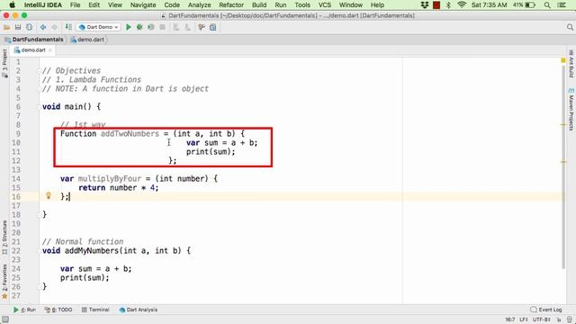 Dart Lambda Expression Tutorial (Dart Functional Programming) #10.1 смотреть онлайн
