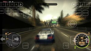 (NFS Most Wanted Black Edition) Winlator Is frickin amazing - A Gameplay lol