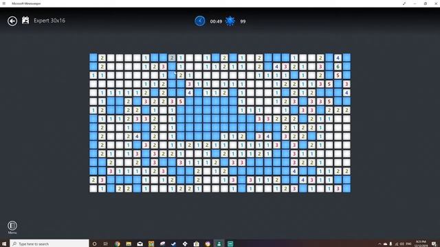 [WR] Microsoft Minesweeper Expert 30x16 (Same Board) in 1:12 minutes смотреть онлайн