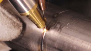 Лазерная сварка труб ручным станком SLS Fiber | www.raymark.ru