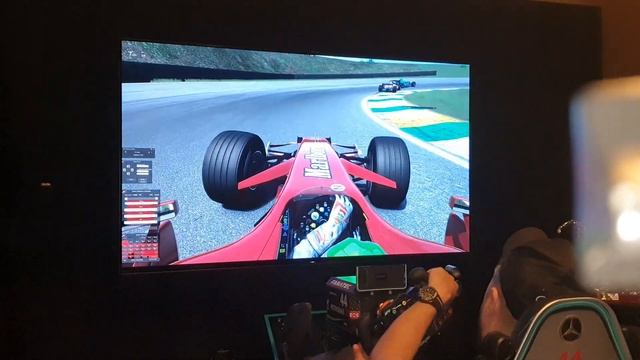 simfeedback sfx100 +simexperience sound..ferrari 2007 test#fanatec #podium#simracing