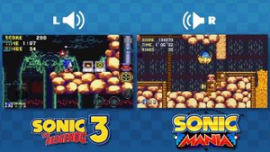 Sonic Mania vs Sonic 1, 2, 3, CD, & Knuckles ALL COMPARISONS