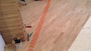 Укладка штучного паркета на клей и гвозди