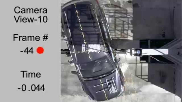 2011 Subaru LegacyOutback NHTSA Side Pole Impact