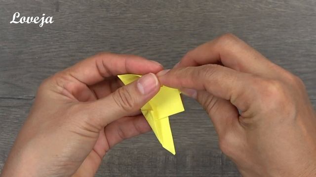 Origami Pokemon Bookmark / Finger Puppet Pikachu