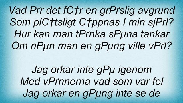 BjГ¶rn Afzelius - Dockhemmet Lyrics_1 смотреть онлайн