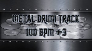 Groovy Metal Drum Track 100 BPM | Preset 3.0 (HQ,HD)