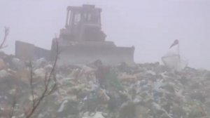 Городская мусорная свалка Санкт-Петербурга