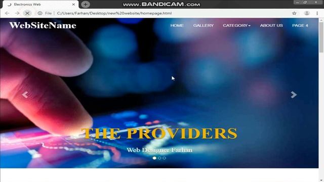 Responsive Website | Free Website | Website With Animations | HTML5 CSS3 & BOOTSTRAP 3 | Source Fil