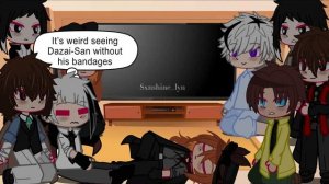 Bsd reacts to beast AU || Gacha || reaction video || lazy thumbnail