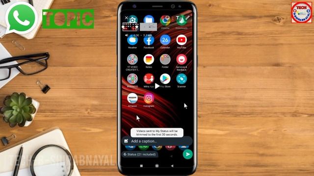 Whatsapp par status kaise dale ? Whatsapp par status kaise lagate hain 2024 | смотреть онлайн