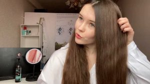 Как отрастить длинные волосы! Уход за длинными волосами. Расчесывание волос после мытья головы.