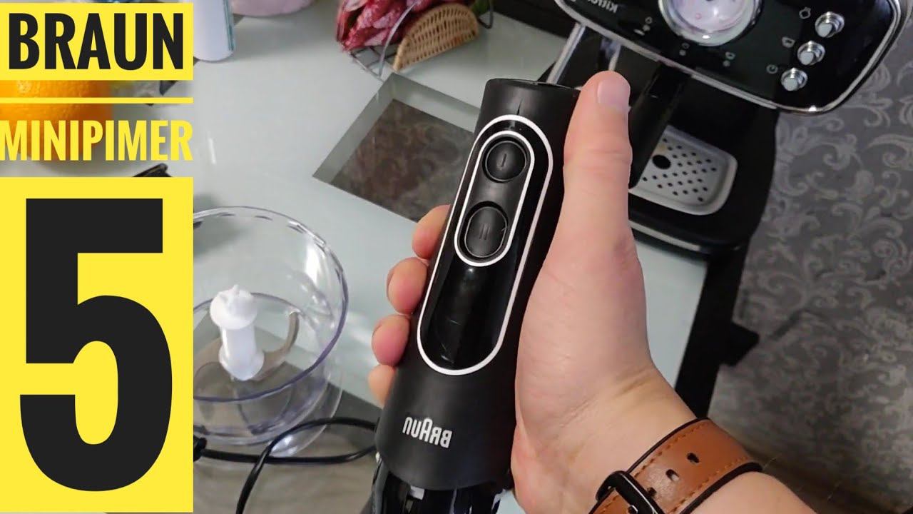 Тест блендера Braun Minipimer 5 смотреть онлайн