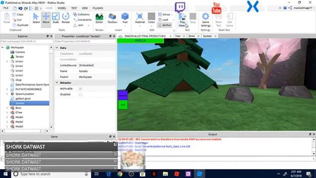 roblox studio gui working in studio but not when published смотреть онлайн
