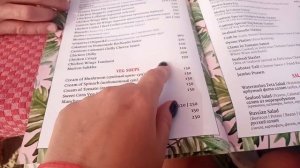 Индия Гоа ЦЕНЫ В КАФЕ на еду # Кушаем  КАЛЬМАРЫ, суп МАНЧАО и СЫРНЫЕ шарики