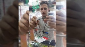 Как надеть стопор рыболовный!