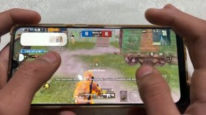 Samsung Galaxy A50 PUBG Test 4 Finger Handcam & Full Gyro Gameplay