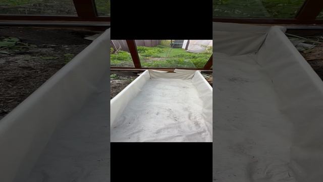 Грядки из дпк доски