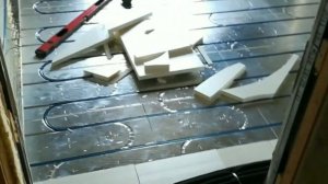 № 17. Теплый пол. Фольгированная система. Обзор монтажа.