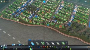 Искусственное озеро - Cities: Skylines #4