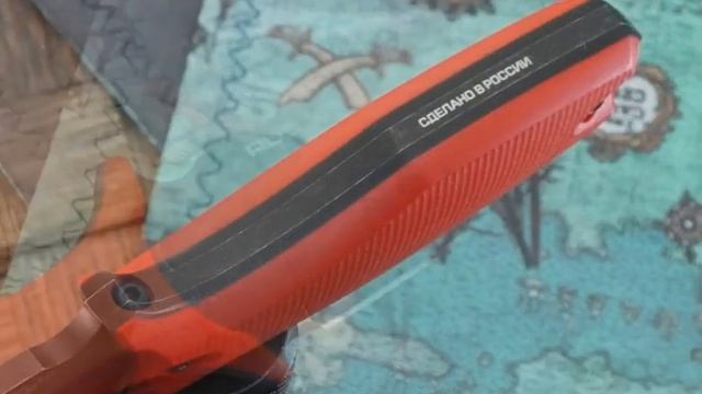 Нож городской N.C.Custom Grave Red, сталь AUS-10, BW смотреть онлайн