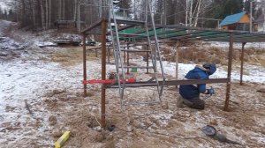 Окончание работ в Усть Шалашной. 22.11.2022г