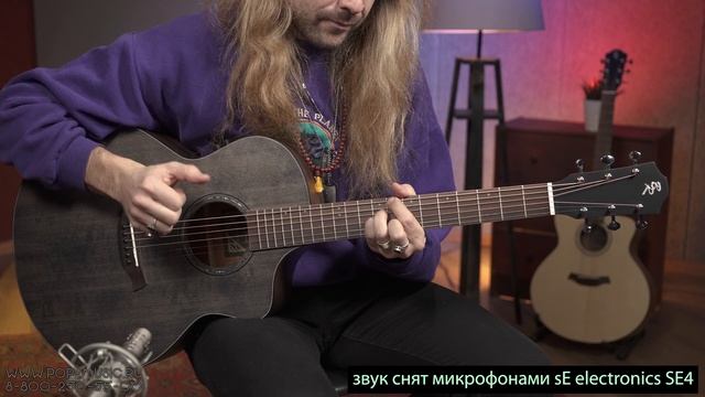 Электроакустическая гитара BATON ROUGE X11S/FJE-SCC смотреть онлайн