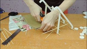 #Коляска для куклы #Своими руками #Stroller for dolls #Kinderwagen für Puppe #Poussette pour poupée