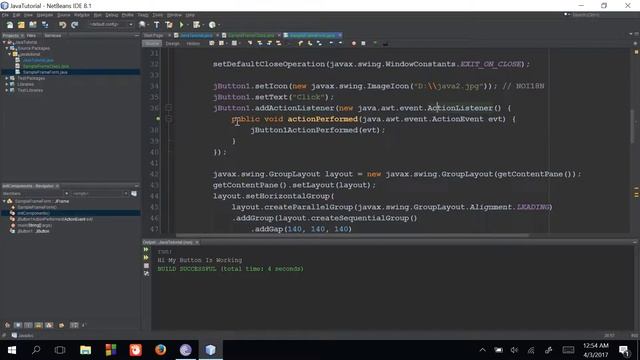 JAVA Swing Bangla Tutorial 3 - JButton (Part II) - বাংলা