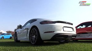 Porsche 718 Cayman S Cold Start- CarCaine