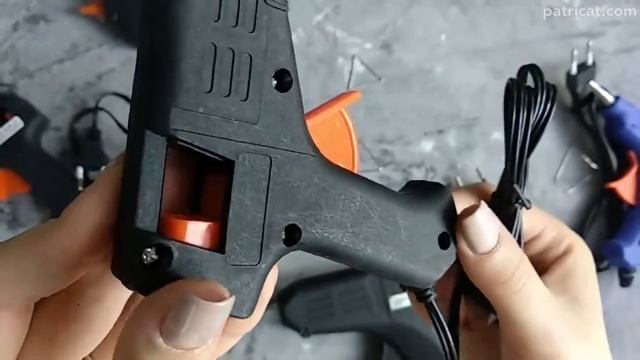 Клеевой пистолет для клеевого стержня (горячий пистолет) обзор/glue gun