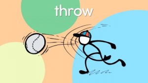 Actions 2 Verbs with Lyrics for Children - Elf Learning - ELF Kids Videos