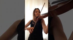 N. Rimsky-Korsakow Scheherazade - violin excerpts (Violin solo - Anna Denisova)