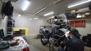 ABS на BMW R1200GS Adventure.Снятие ABS