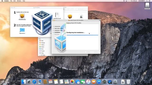 Installing VirtualBox on Mac смотреть онлайн