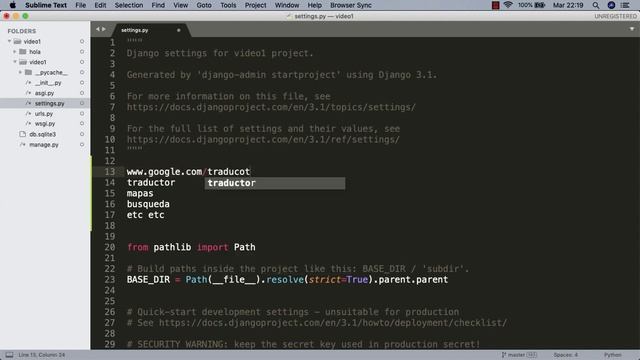 Primera app en Django смотреть онлайн