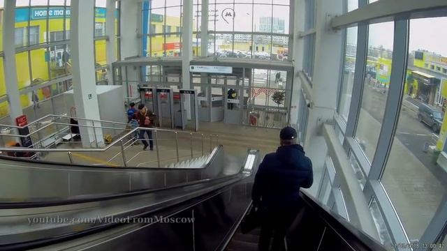 Переход МЦК "Бульвар Рокоссовского" - метро "Бульвар Рокоссовского" // 2018