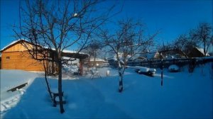 Рязанская область деревня Нагорное февраль 2021г