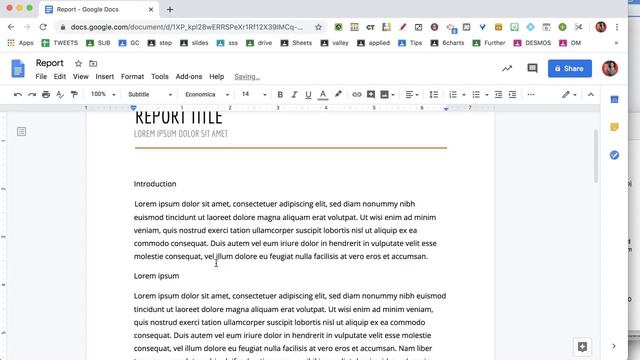 Use headings in Google Docs смотреть онлайн