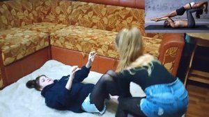Йога Челлендж вдвоем с сестричкой -2/Гимнастика растяжка и шпагат Gymnastic Vs Yoga /New Challeng