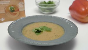 СУП-ПЮРЕ ГОРОХОВЫЙ С КОПЧЕНОЙ ПАПРИКОЙ